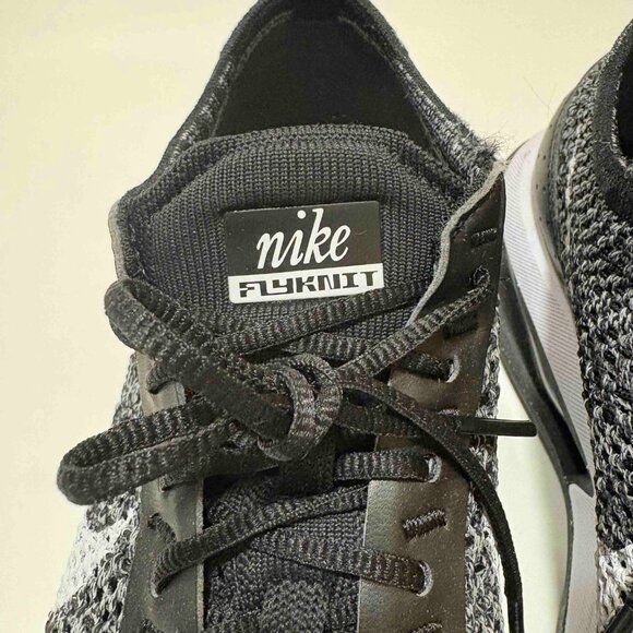 Nike Air Max Flyknit Racer - Black/White - Size 7.5 Women's - DM9073-001 - Picture 4 of 13